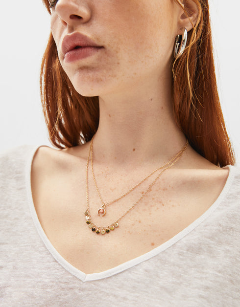 Set of chain necklaces