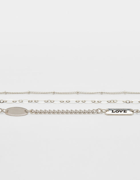 Chain necklace with star pendant