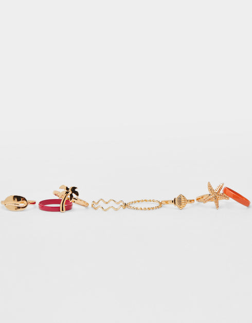 Set of tropical-style rings