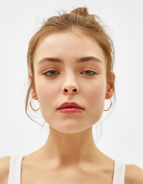 Pairs of hoop earrings